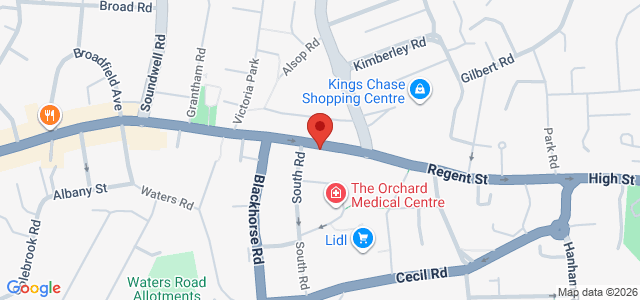 Map showing Papa Johns Bristol Kingswood in Kingswood
